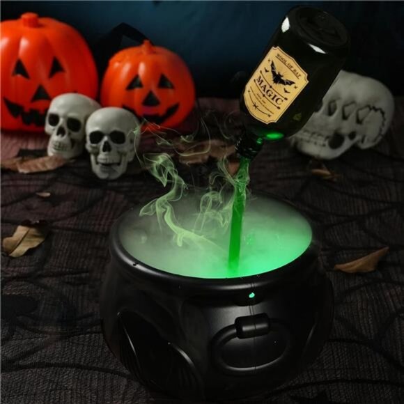 Halloween Decorations Indoor - DIY Floating Potion Set with Witches Cauldron - Picture 6 of 7